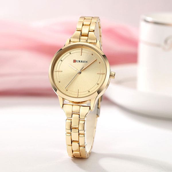 Reloj curren 9019 análogo – dorado - Imagen 3