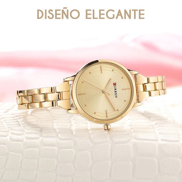 Reloj curren 9019 análogo – dorado - Imagen 6