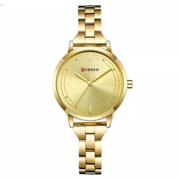 Reloj curren 9019 análogo – dorado