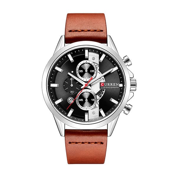 Reloj curren 8325 análogo – café claro