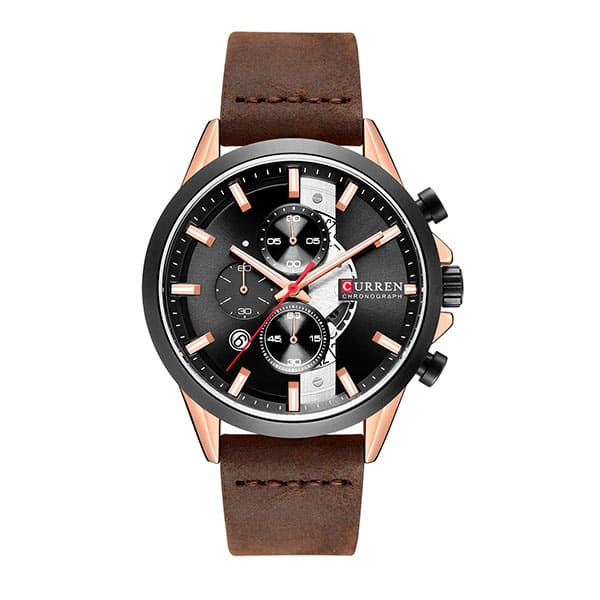 Reloj curren 8325 análogo – café