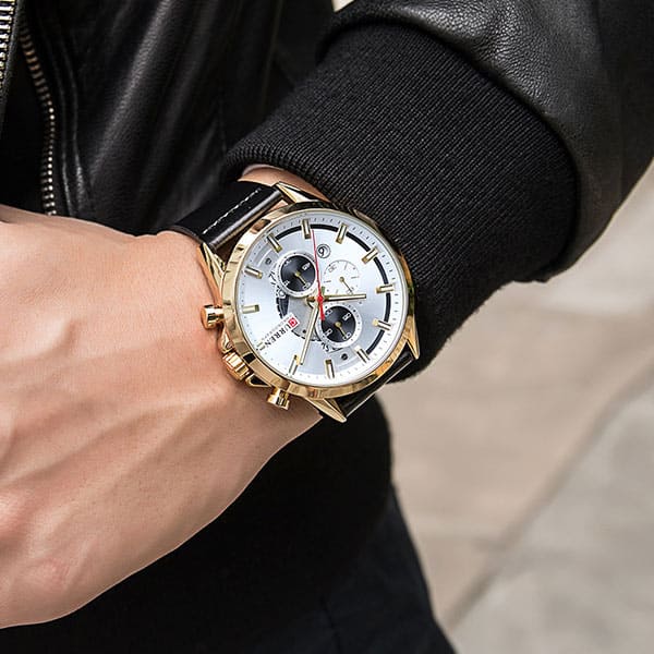 Reloj curren 8325 análogo – negro - Imagen 5