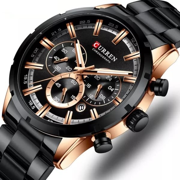 Reloj curren 8355 análogo – negro - Imagen 2