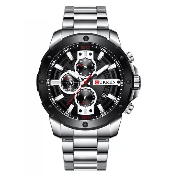 Reloj curren 8336 análogo – plateado