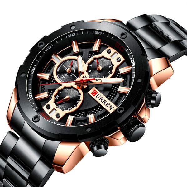 Reloj curren 8336 análogo – negro - Imagen 2