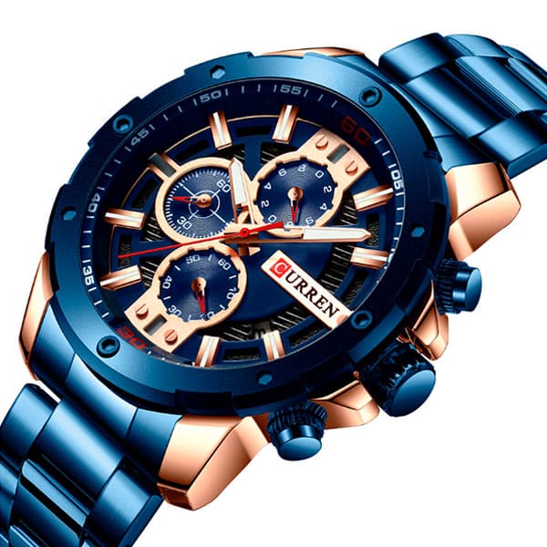 Reloj curren 8336 análogo – azul - Imagen 2