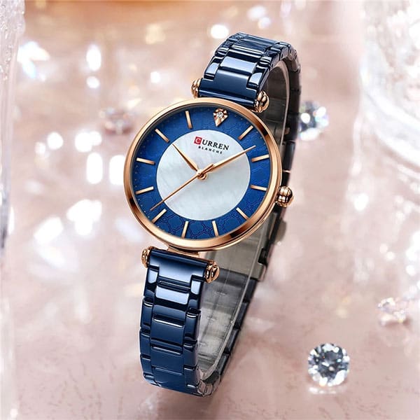 Reloj curren 9072 análogo – azul - Imagen 3