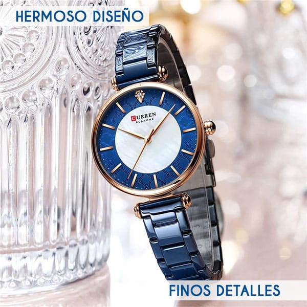 Reloj curren 9072 análogo – azul - Imagen 4