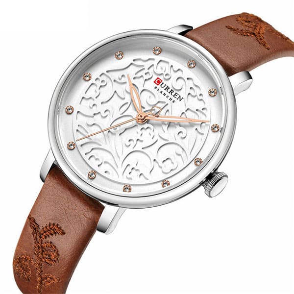 Reloj curren 9046 análogo – café - Imagen 2