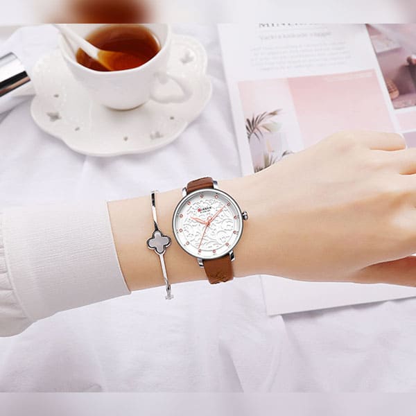 Reloj curren 9046 análogo – café - Imagen 5