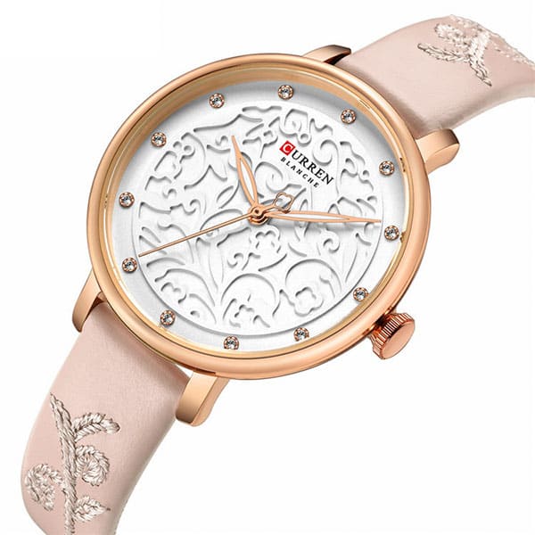 Reloj curren 9046 análogo – rosado - Imagen 2