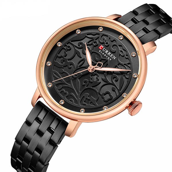 Reloj curren 9046 análogo – negro - Imagen 2