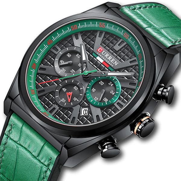 Reloj curren 8392 análogo – verde - Imagen 2