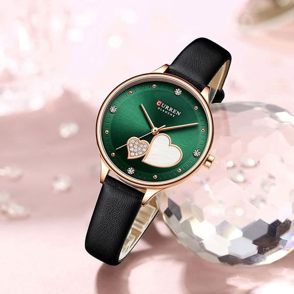 Reloj curren 9077 análogo – verde - Imagen 3