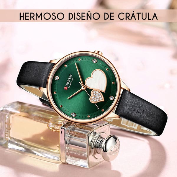 Reloj curren 9077 análogo – verde - Imagen 4