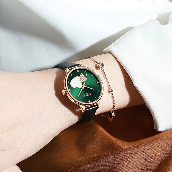 Reloj curren 9077 análogo – verde - Imagen 6