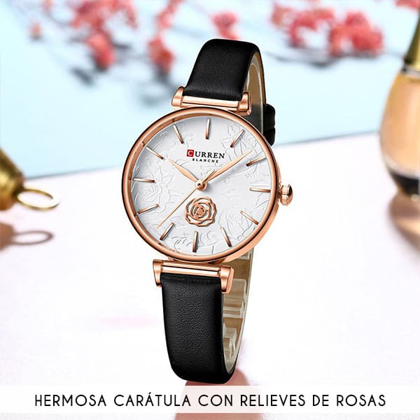 Reloj curren 9078 análogo – negro - Imagen 3