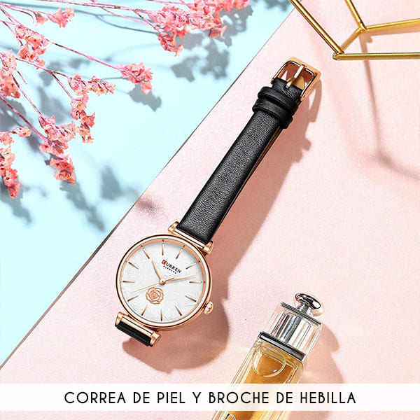 Reloj curren 9078 análogo – negro - Imagen 5