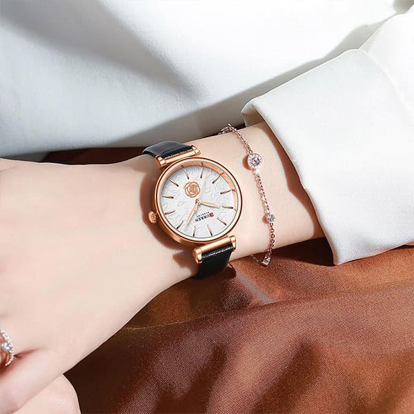 Reloj curren 9078 análogo – negro - Imagen 6