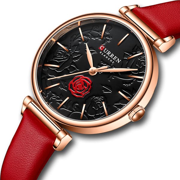Reloj curren 9078 análogo – rojo - Imagen 2