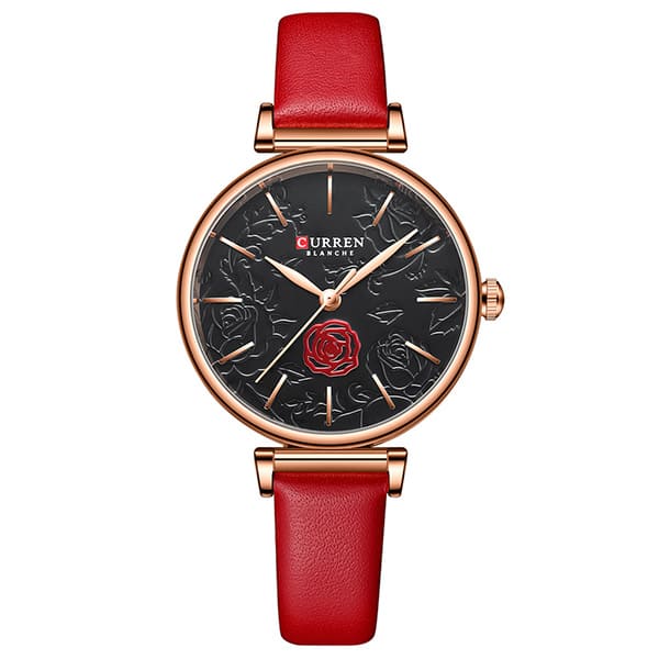 Reloj curren 9078 análogo – rojo