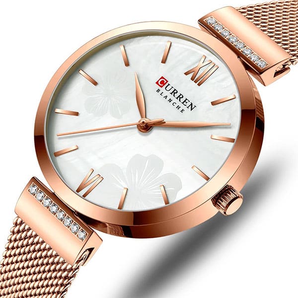 Reloj curren 9067 análogo – rosado - Imagen 2