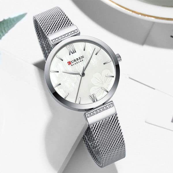 Reloj curren 9067 análogo – plateado - Imagen 3