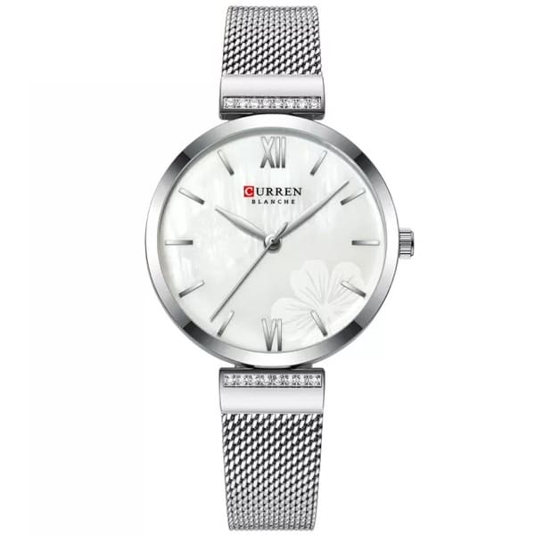 Reloj curren 9067 análogo – plateado