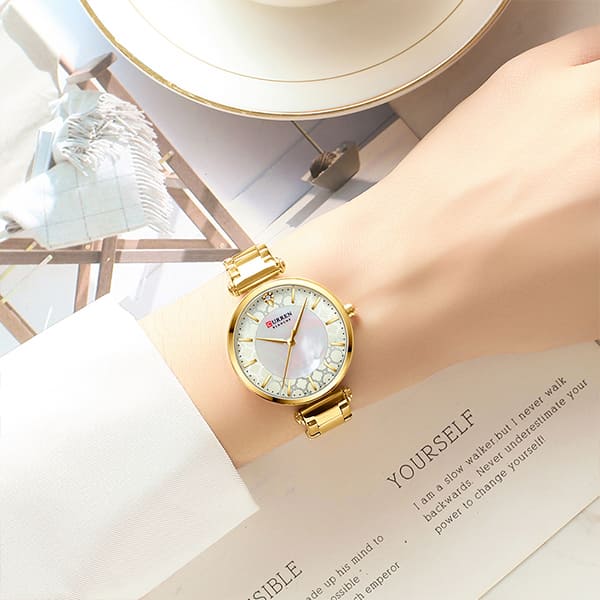 Reloj curren 9072 análogo – dorado - Imagen 6