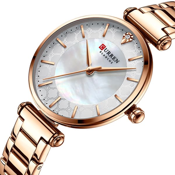 Reloj curren 9072 análogo – rosado - Imagen 2