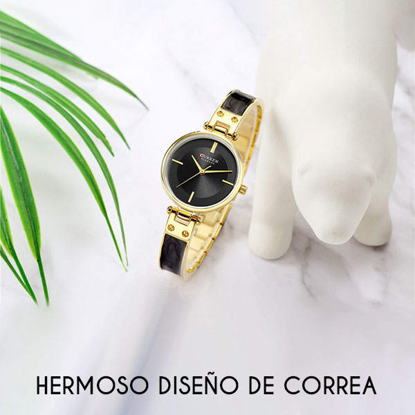 Reloj curren 9058 análogo – negro - Imagen 3