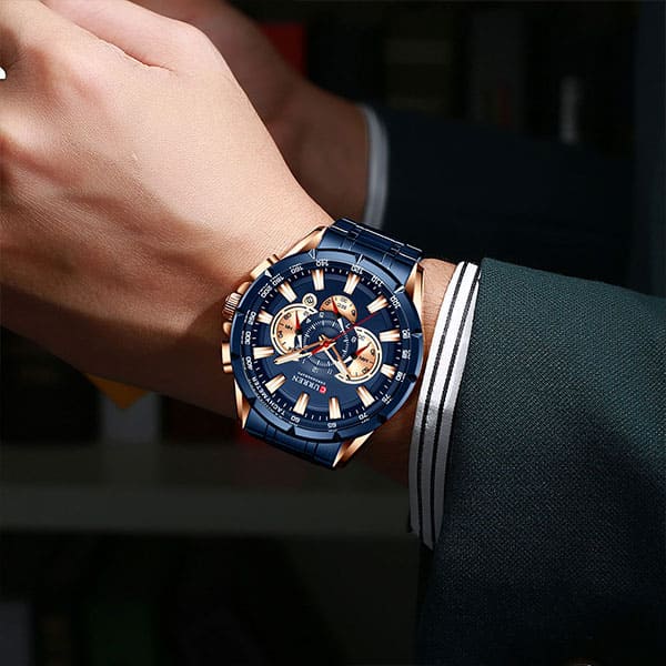 Reloj curren 8363 análogo – azul - Imagen 6