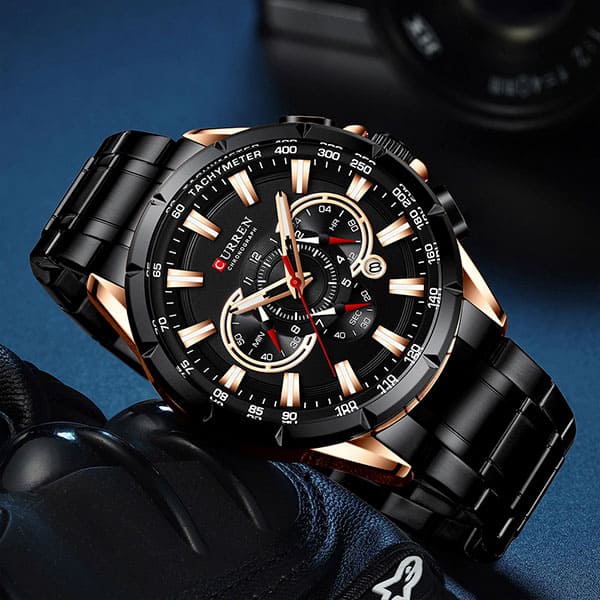 Reloj curren 8363 análogo – negro - Imagen 3