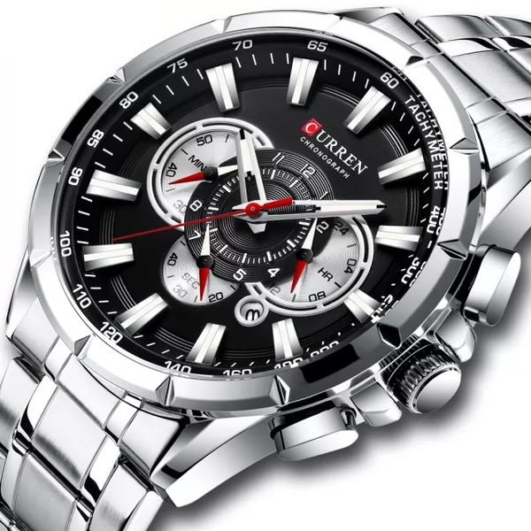 Reloj curren 8363 análogo – plateado - Imagen 2