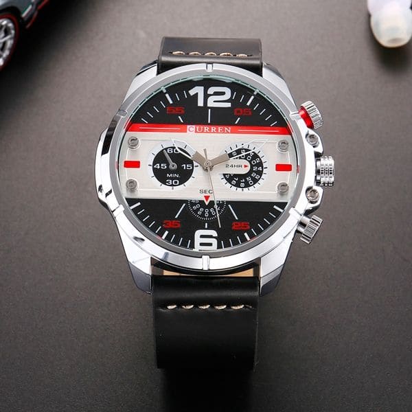 Reloj curren 8259 análogo – negro - Imagen 6
