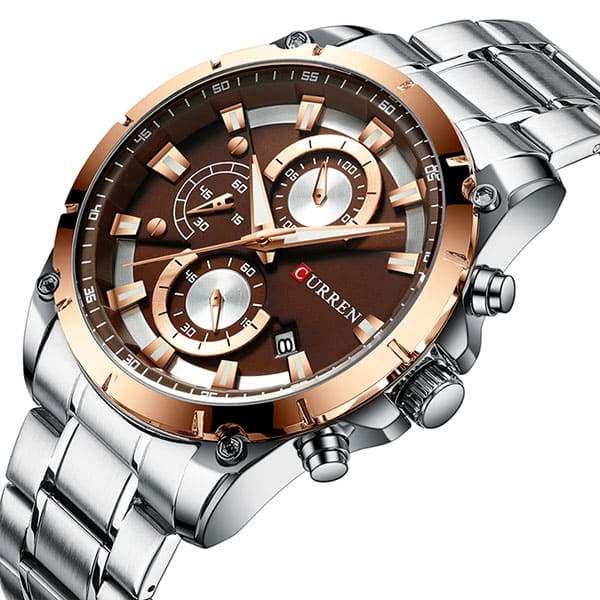 Reloj curren 8360 análogo – plateado - Imagen 2