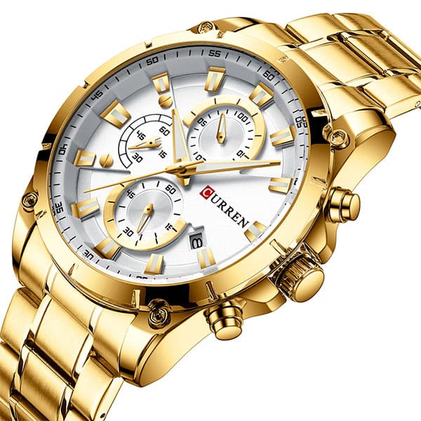 Reloj curren 8360 análogo – dorado - Imagen 2