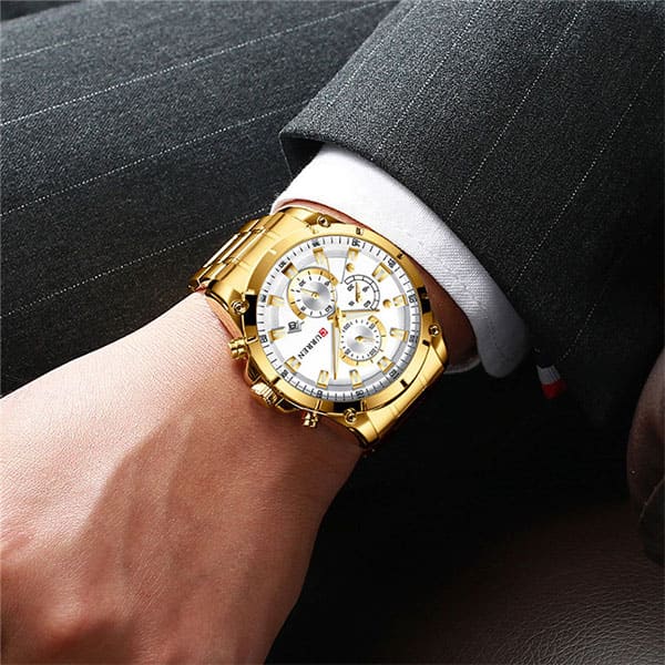 Reloj curren 8360 análogo – dorado - Imagen 7
