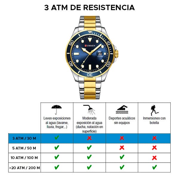 Reloj curren 8388 análogo - Imagen 14