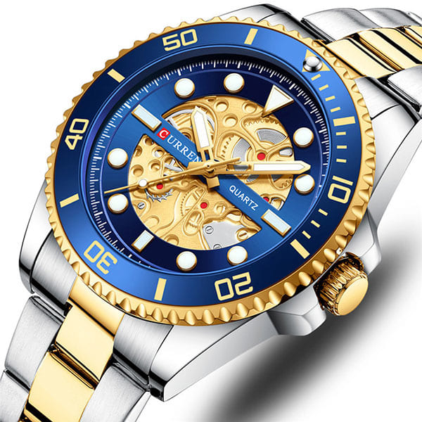 Reloj curren 8412 análogo – azul - Imagen 2