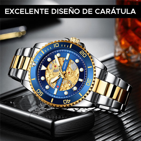 Reloj curren 8412 análogo – azul - Imagen 3
