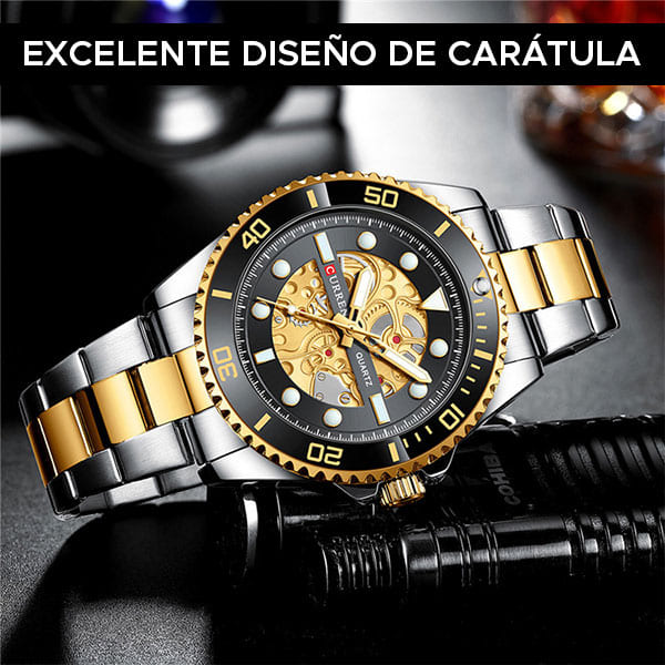 Reloj curren 8412 análogo – negro - Imagen 4