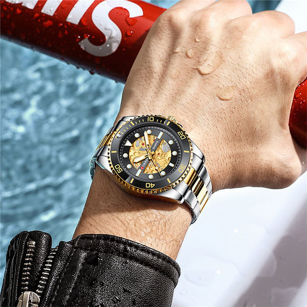 Reloj curren 8412 análogo – negro - Imagen 5