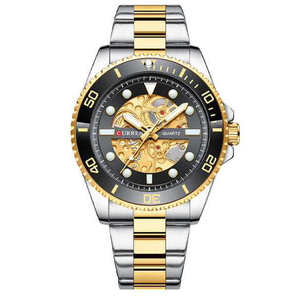 Reloj curren 8412 análogo – negro