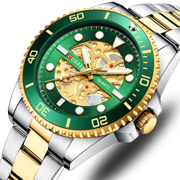Reloj curren 8412 análogo – verde - Imagen 2