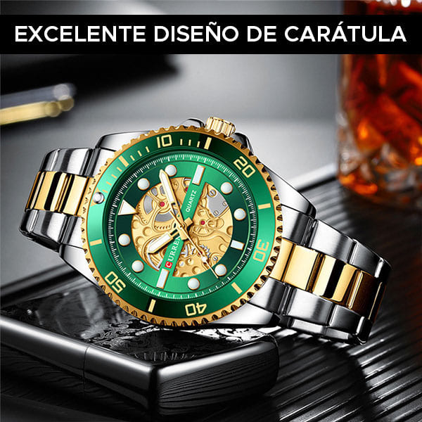 Reloj curren 8412 análogo – verde - Imagen 3