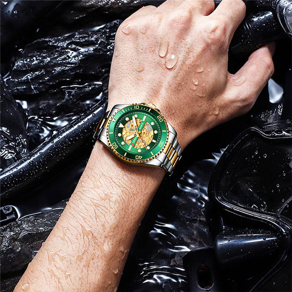 Reloj curren 8412 análogo – verde - Imagen 5