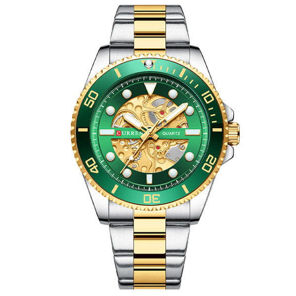 Reloj curren 8412 análogo – verde
