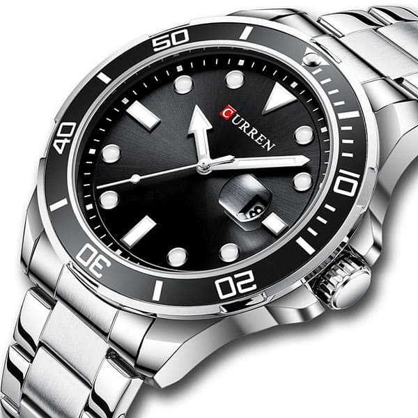 Reloj curren 8388 análogo – plateado 🔥🏷️ - Imagen 2