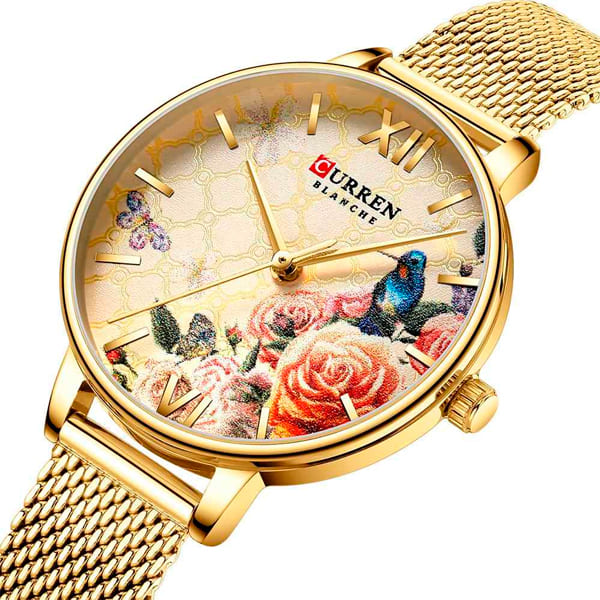 Reloj curren 9060 análogo – dorado - Imagen 2